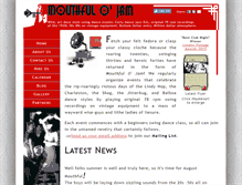 Tablet Screenshot of mouthfulojam.com